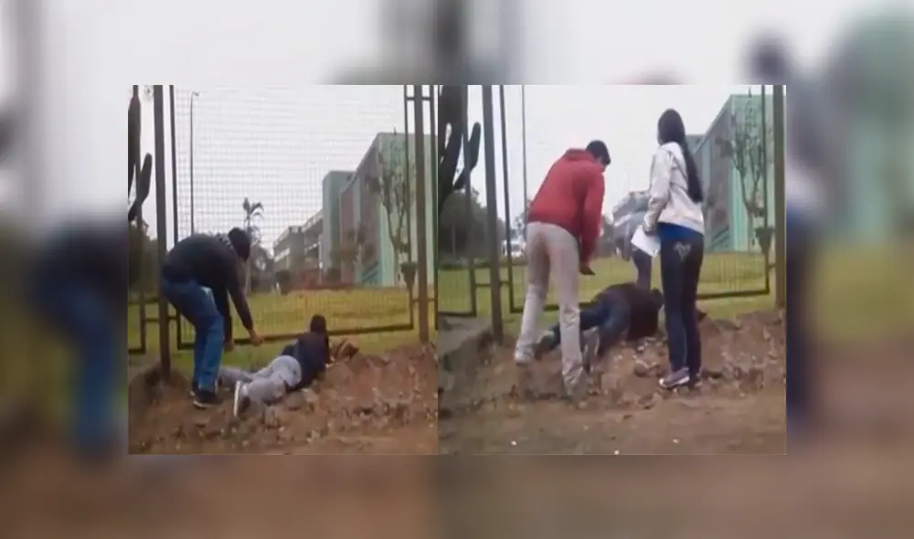 San Marcos: postulantes que llegaron tarde son captados ingresando por debajo de las rejas [VIDEO]