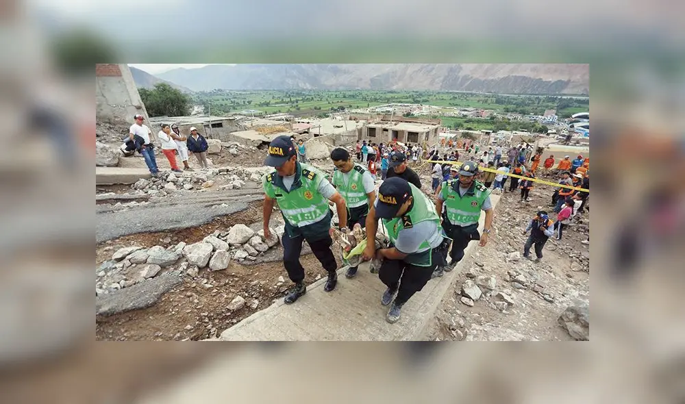 Hay cinco muertos en Arequipa y huaicos golpean a otras 9 regiones