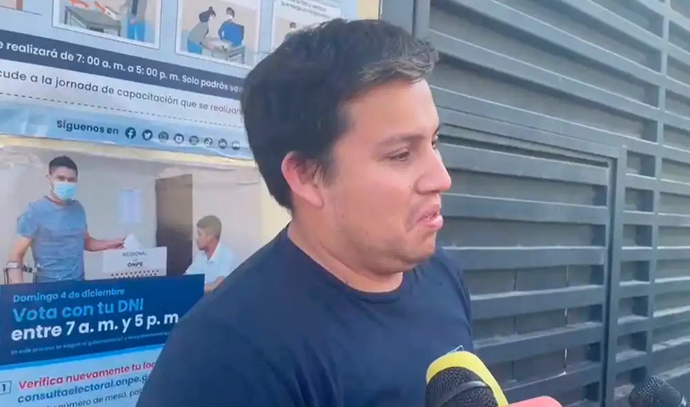 En esa línea, refirió que no confía en que las nuevas autoridades puedan hacer un cambio En esa línea, refirió que no confía en que las nuevas autoridades puedan hacer un cambio