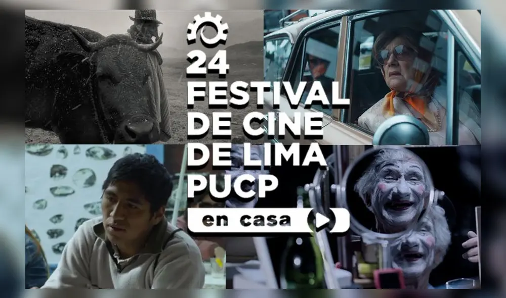 El Festival del Cine de Lima se celebrará del 21 al 20 de agosto de 2020. Créditos: composición