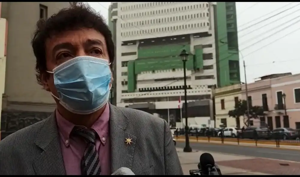 Abogado indicó que su patrocinado no ha cometido ningún delito. Foto: Captura video URPI-GLR Abogado indicó que su patrocinado no ha cometido ningún delito. Foto: Captura video URPI-GLR