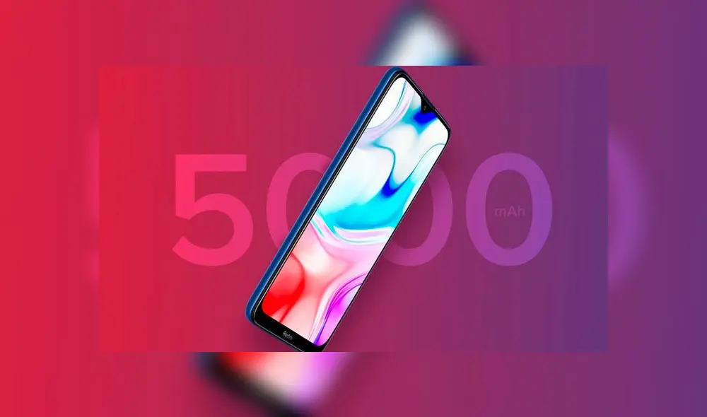 Xiaomi Redmi 8 llega con una gran batería de 5.000 mAh.