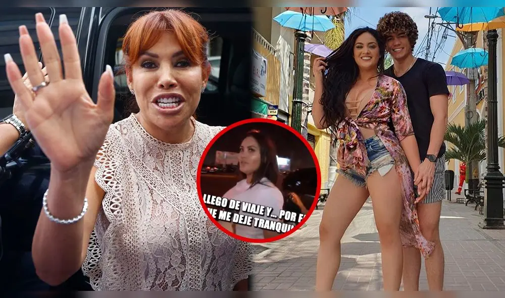 Magaly Medina arremete contra Michelle Soifer por molestia con su reportero. Foto: Composición Magaly Medina arremete contra Michelle Soifer por molestia con su reportero. Foto: Composición