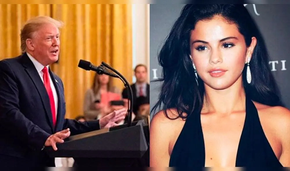 Selena Gomez despotrica contra Donald Trump Selena Gomez despotrica contra Donald Trump