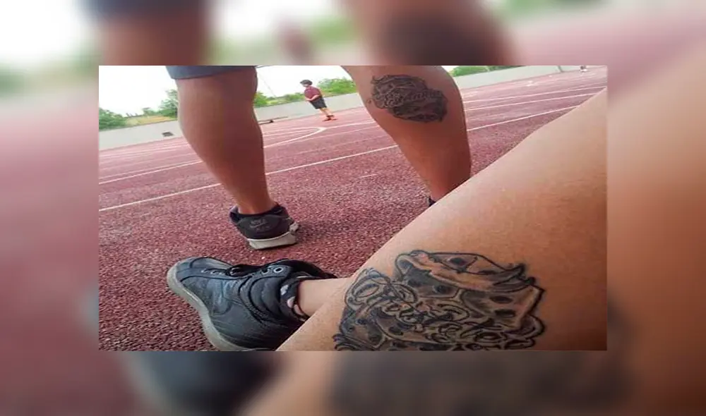 Ambos se hicieron un tatuaje con los nombres de cada uno en señal de compromiso. Foto: Telecinco.