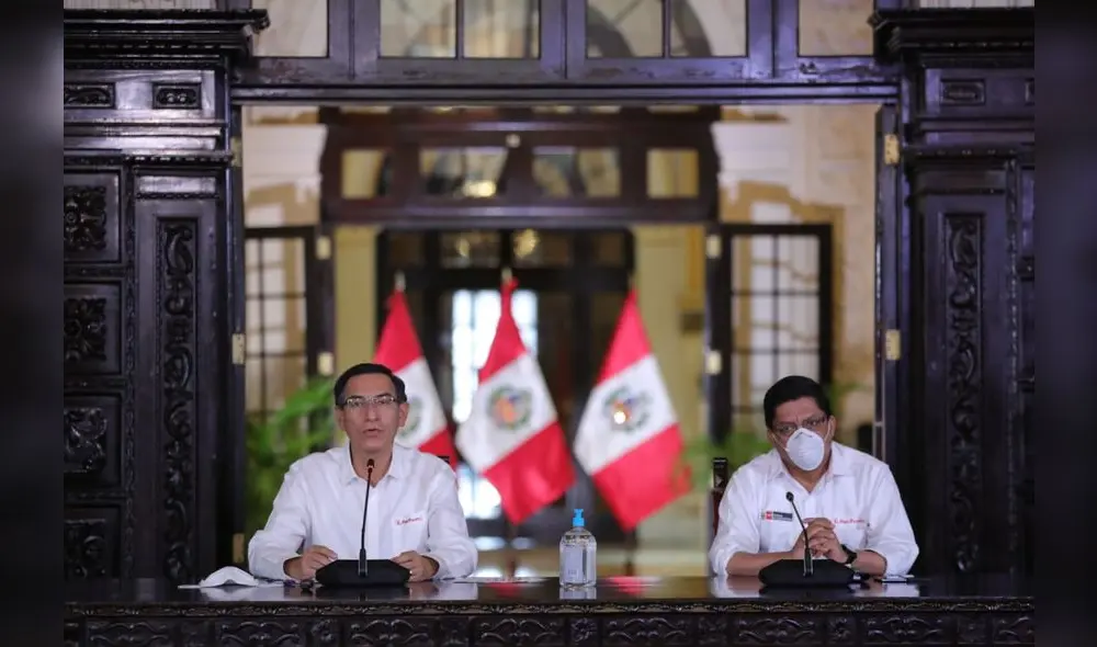 Martín Vizcarra y Vicente Zeballos