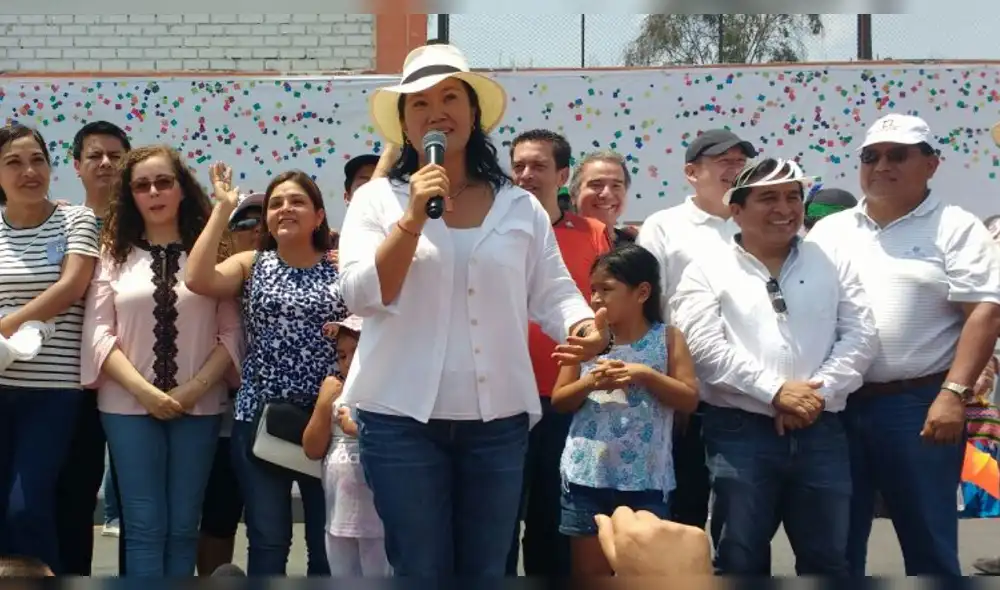 Video “trolea” a Keiko Fujimori por la poca asistencia en su mitin en Ica