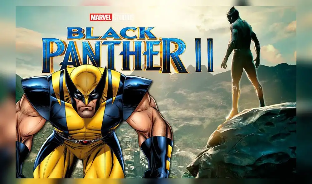 Wolverine estaría en la escena post créditos de Pantera negra 2. Créditos: composición/Marvel