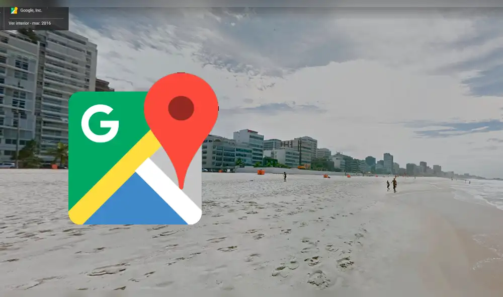 Google Maps: bañista es pillado en extraña escena e imágenes son polémicas [FOTOS]