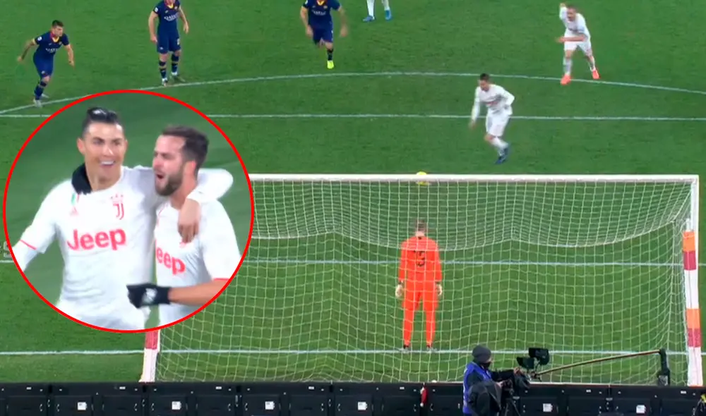 Cristiano Ronaldo marcó el segundo gol del partido entre Juventus y Roma por la jornada 19 de la Serie A de Italia. | Foto: ESPN 2 Cristiano Ronaldo marcó el segundo gol del partido entre Juventus y Roma por la jornada 19 de la Serie A de Italia. | Foto: ESPN 2