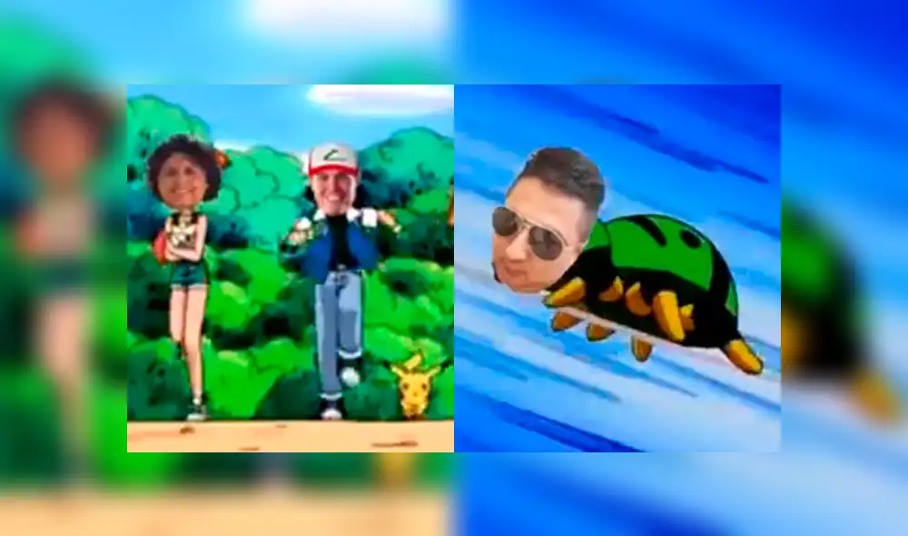 Facebook viral: peruano crea opening de Pokémon con George Forsyth y ‘Tapir 590’ [VIDEO]