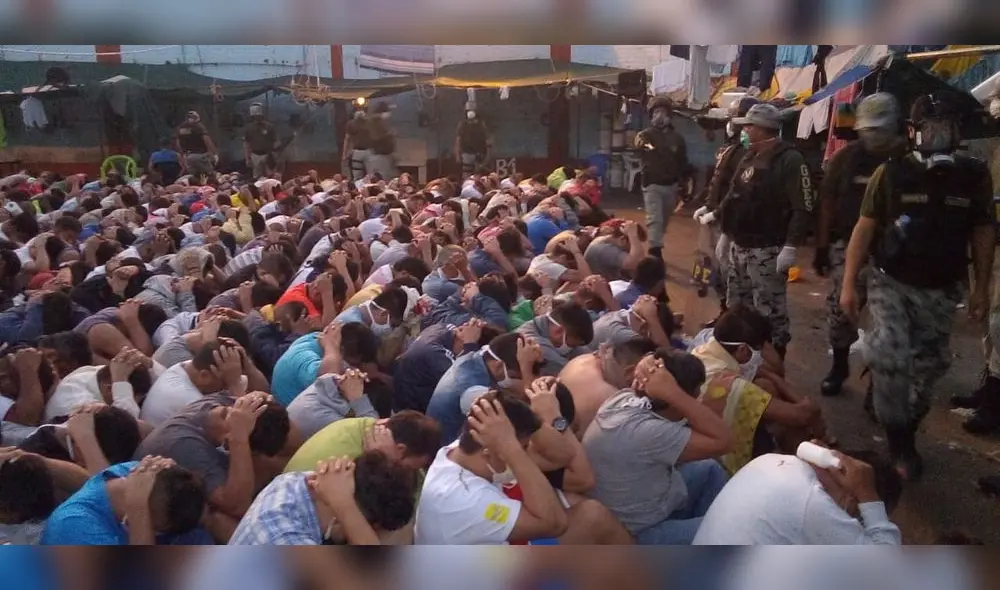 Presos del penal de Chiclayo fueron 'lanchados' a otros establecimientos penitenciarios del país.