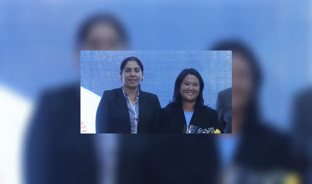 Letona y Keiko Fujimori. Foto: La República.