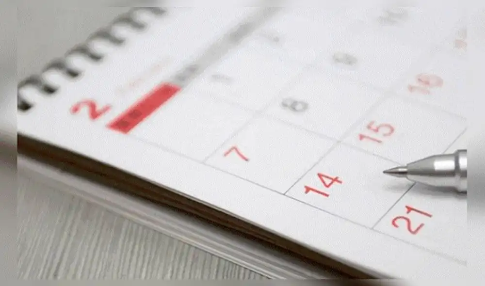 2019: Feriados largos y días no laborables en Perú