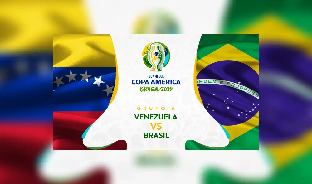 Venezuela vs Brasil por la fecha 2 del grupo A de la Copa América 2019.
