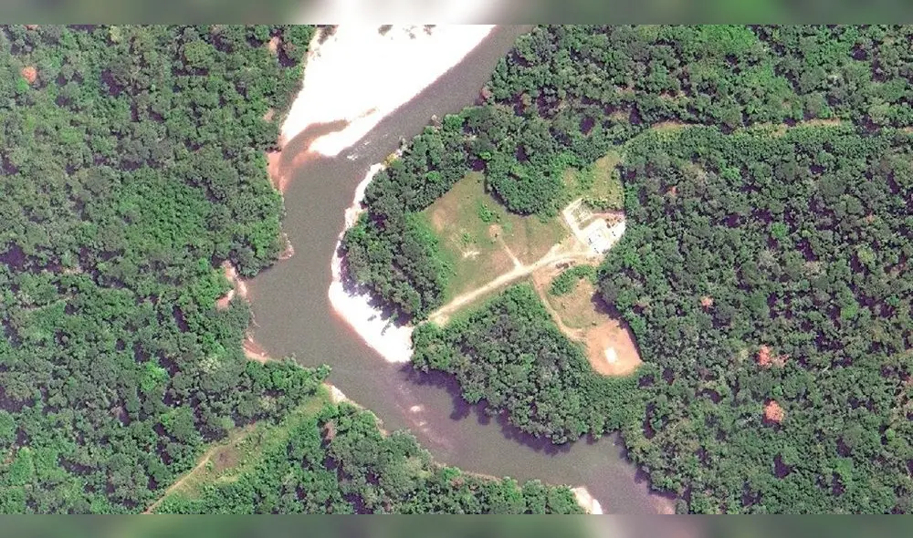 Con drones logran tomar fotografías de la selva para conocer su estado. Foto: Difusión.