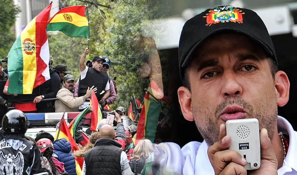 Luis Fernando Camacho. Foto: AFP Luis Fernando Camacho. Foto: AFP