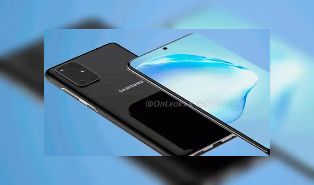 El módulo de la cámara trasera Samsung Galaxy S11.