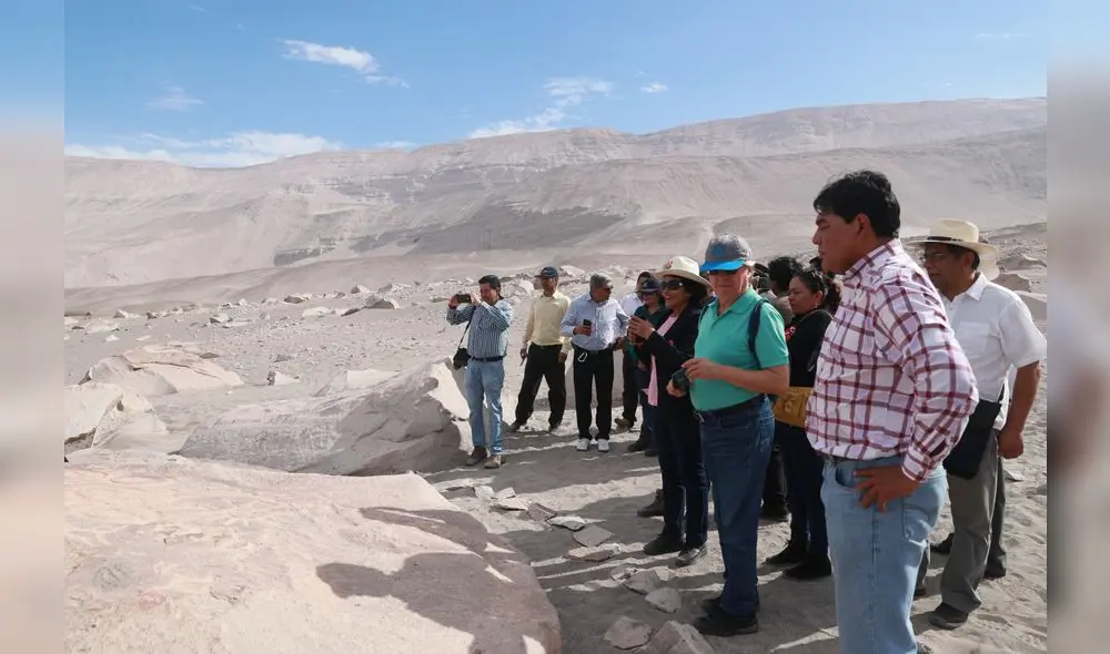 Misión de la Unesco visita Toro Muerto