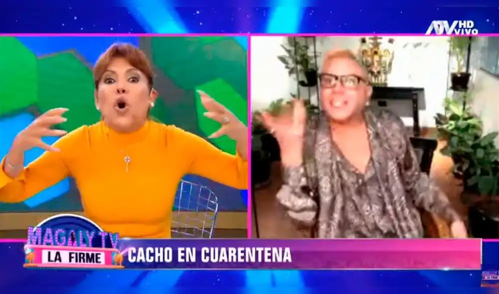 Los internautas viralizaron una captura del titular durante el enlace con el estilista.