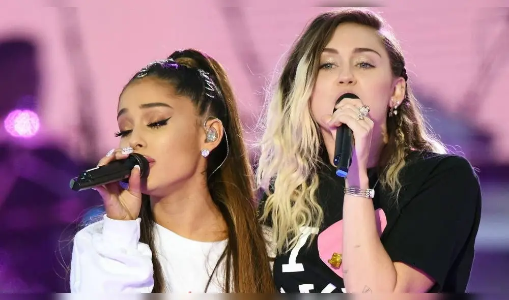 Miley Cyrus, Pharrell Williams, The Black Eyed Peas, Coldplay y Katy Perry fueron algunos cantantes que se hicieron presentes esa noche. (Foto: AFP)