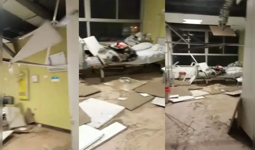 En el piso se observan baldosas. Foto: difusión. En el piso se observan baldosas. Foto: difusión.