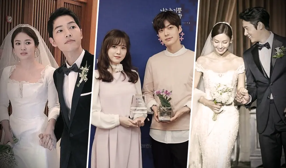 Algunas de las más famosas bodas de actores coreanos que se conocieron y se enamoraron en el set de doramas.