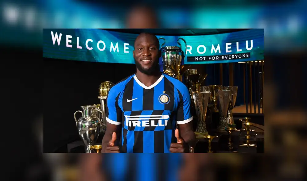 Lukaku jugará en la serie A por primera vez en su carrera. Créditos: Inter de Milán Lukaku jugará en la serie A por primera vez en su carrera. Créditos: Inter de Milán