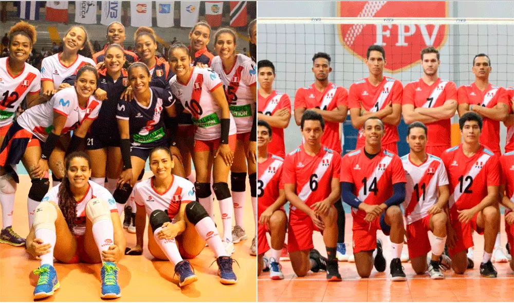 Conoce el calendario de partidos que tendrá la selección peruana de vóley, tanto en la rama masculina como femenina. | Foto: @FPVPE