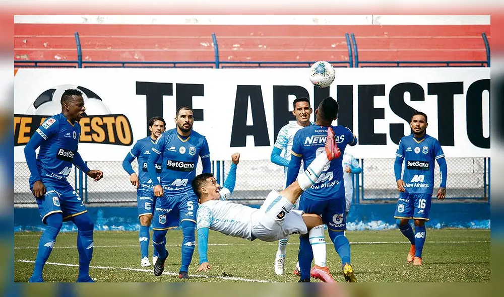 chalaca. Llacuabamba busco el empate pero no lo encontró