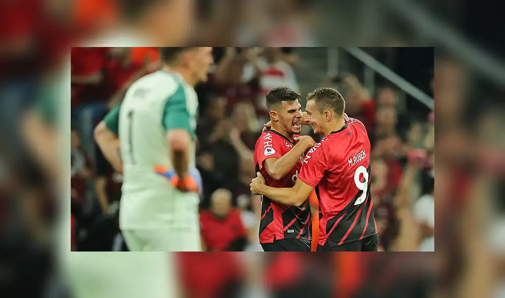 River vs. Paranaense: Marco Ruben quedó libre en el área y marcó el 1-0 [VIDEO]