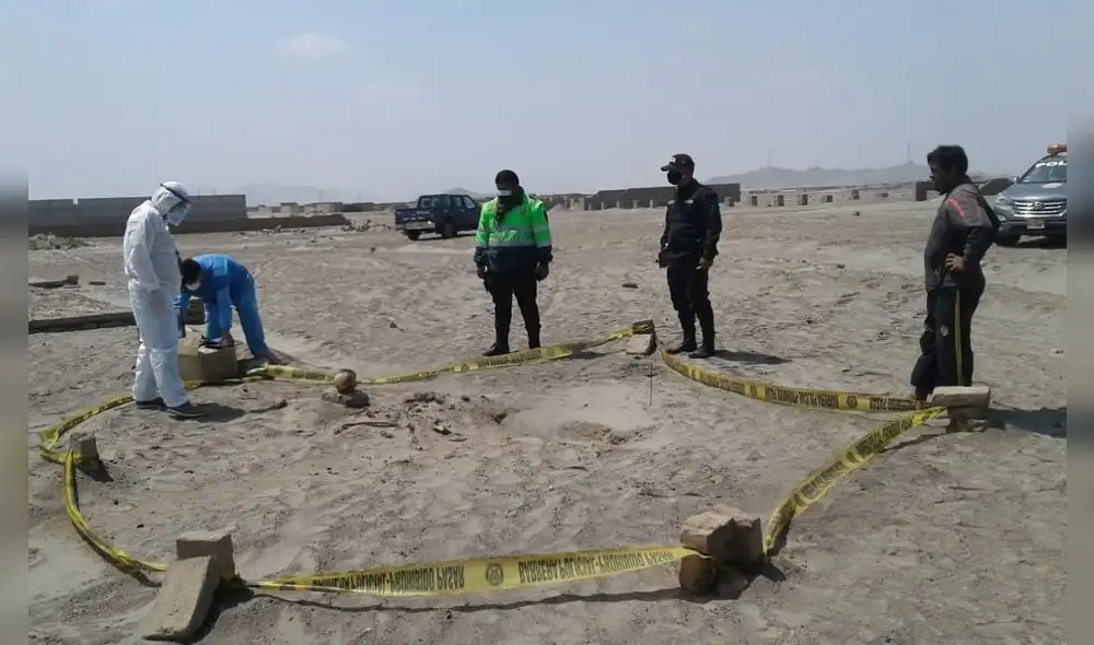 Macabro hallazgo registro un poblador de Jequetepeque. Macabro hallazgo registro un poblador de Jequetepeque.