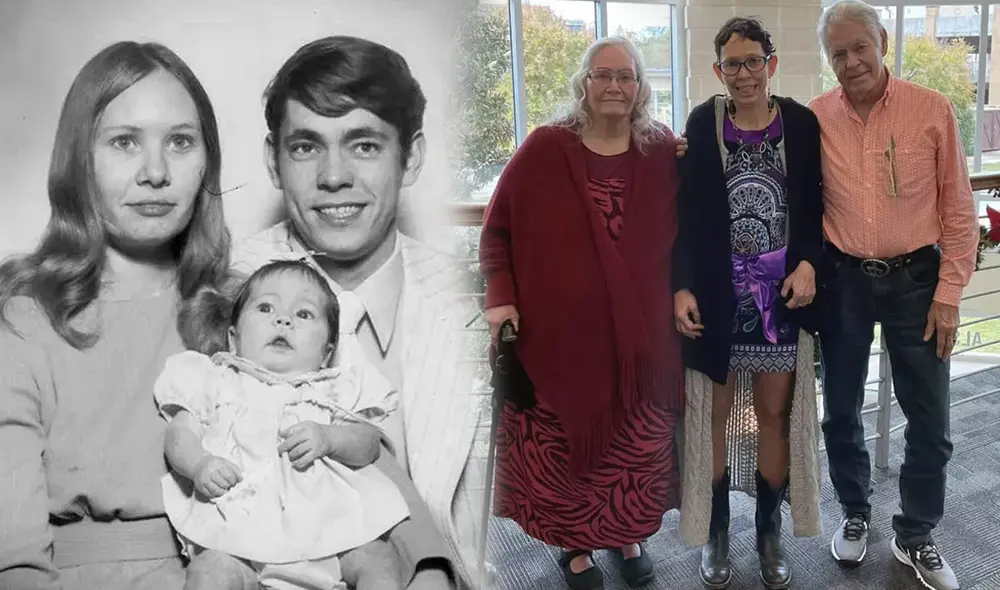 Melissa Highsmith habría sido raptada por su niñera en 1971, cuando su madre tuvo que i a trabajar. Foto: Facebook