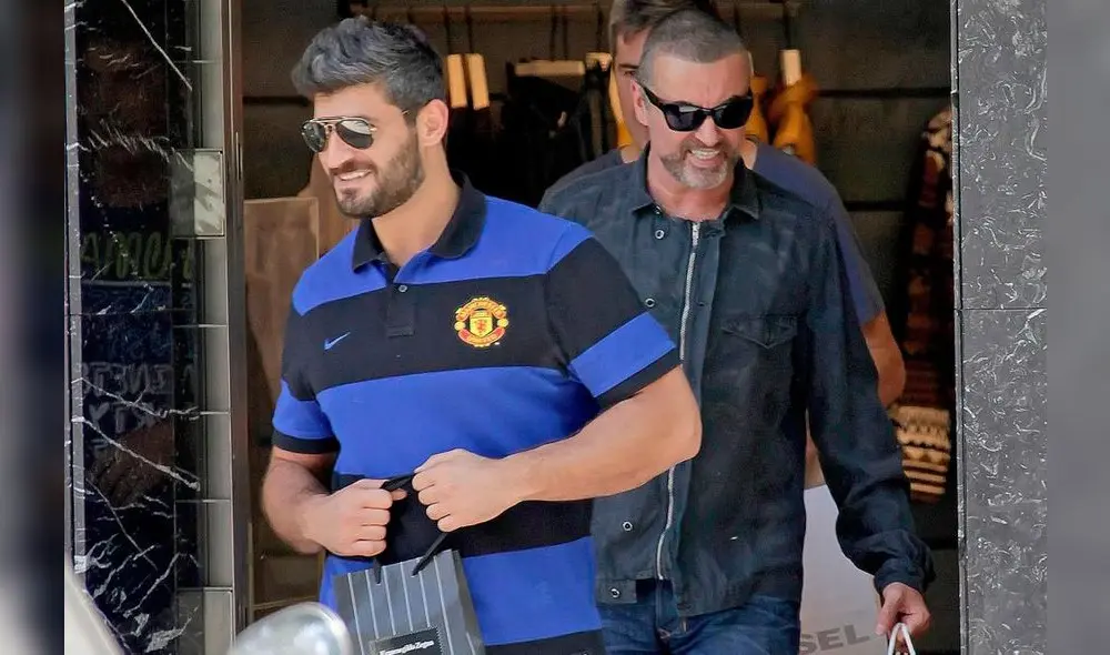 Fadi Fwaz junto a George Michael Fadi Fwaz junto a George Michael