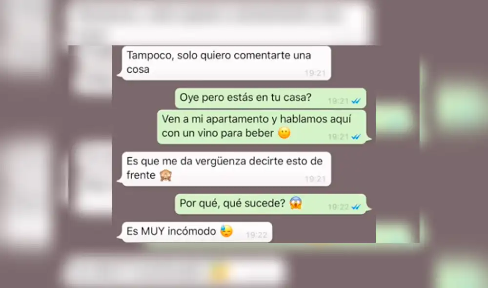 WhatsApp: Discute con su vecino y termina confesándole un oscuro secreto [FOTOS]