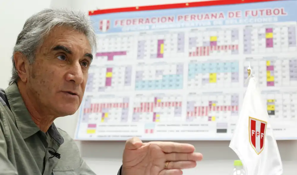 Juan Carlos Oblitas habló sobre la selección peruana de Ricardo Gareca. Foto: Archivo