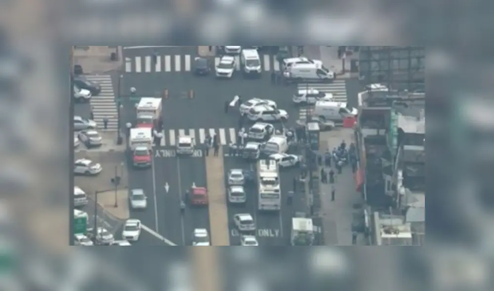 Testigos afirmaron en Twitter que vieron decenas de patrullas rondar por la zona en busca del otro atacante. Foto: Milenio