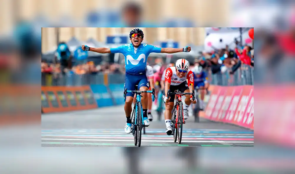 Richard Carapaz gana la cuarta etapa del Giro de Italia