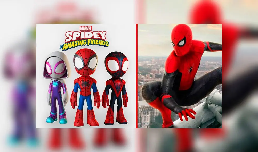 Marvel apunta a un público infantil con Spidey and his Amazing Friends. Créditos: Composición Marvel apunta a un público infantil con Spidey and his Amazing Friends. Créditos: Composición
