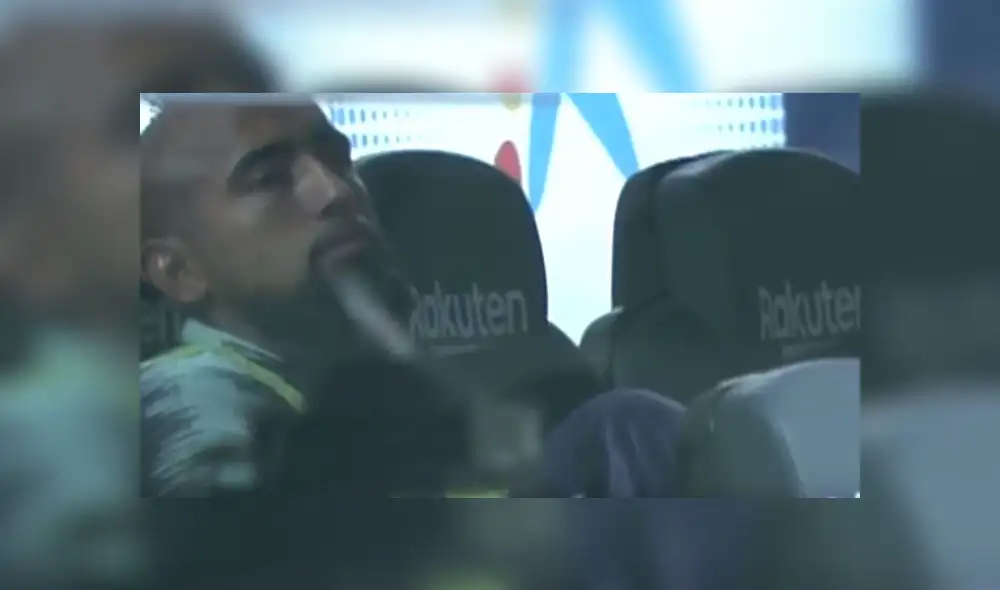 Arturo Vidal y su polémica actitud que generó molestia en Barcelona [VIDEO]