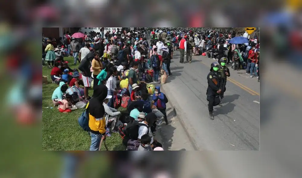 Viceministro de Gobernanza Territorial indicó que realizarán el traslado de las personas con el apoyo de las autoridades regionales. (Foto: Aldair Mejía / La República)