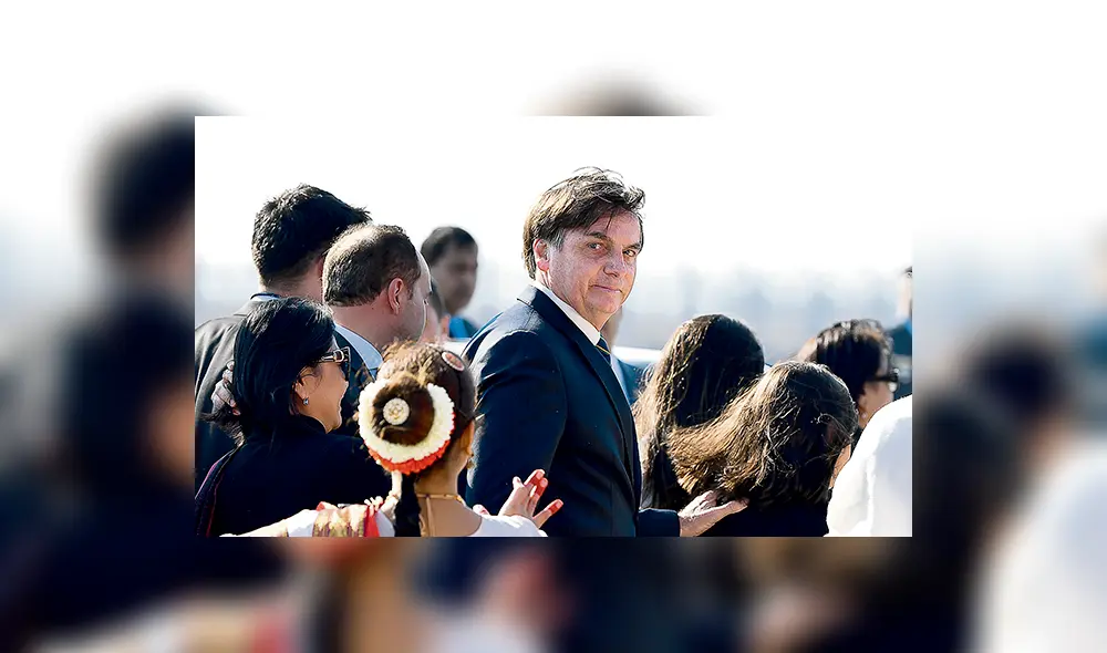 Críticas. Bolsonaro nuevamente acusado de racismo. Foto AFP Críticas. Bolsonaro nuevamente acusado de racismo. Foto AFP