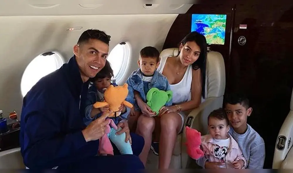 Antonella Roccuzzo y Georgina Rodriguez presumen a sus hijos en video. Fuente: Instagram
