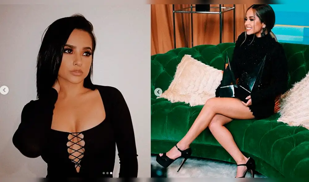 Becky G luce irreconocible sin pestañas postizas ni maquillaje [VIDEO]
