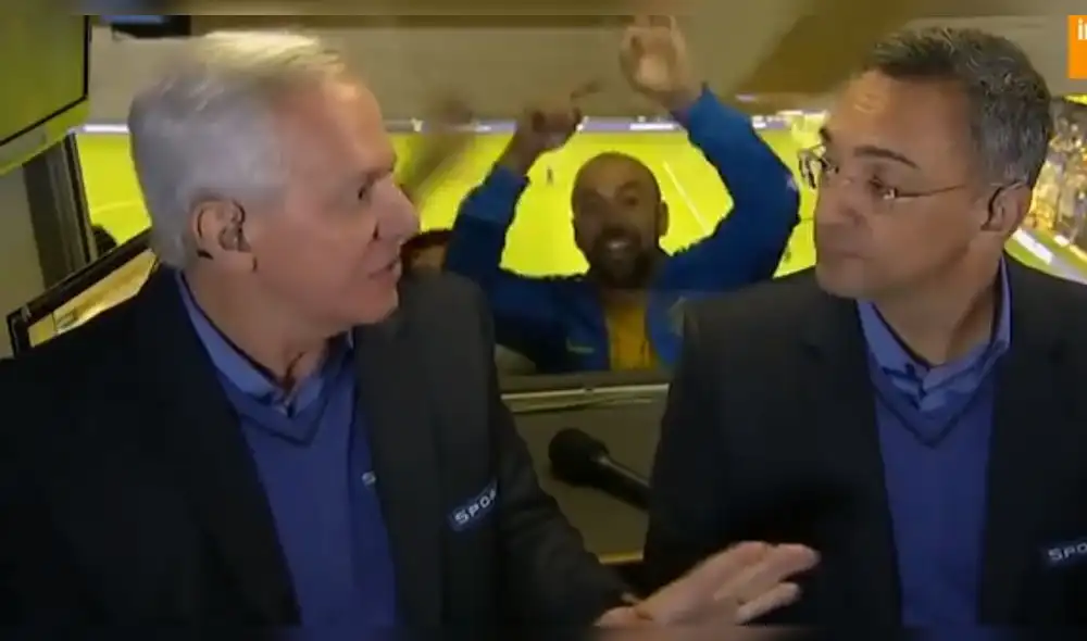 Boca Juniors: hincha realiza gestos obscenos en transmisión en vivo [VIDEO]