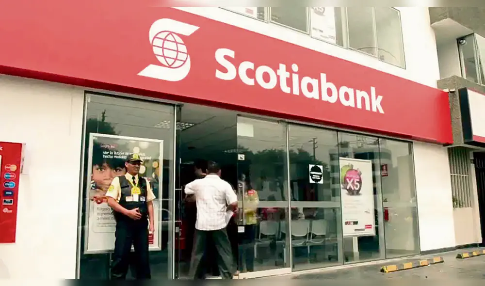 Controversia. Scotiabank alega que intereses se generan por retrasos de los propios organismos estatales. Foto: difusión Controversia. Scotiabank alega que intereses se generan por retrasos de los propios organismos estatales. Foto: difusión