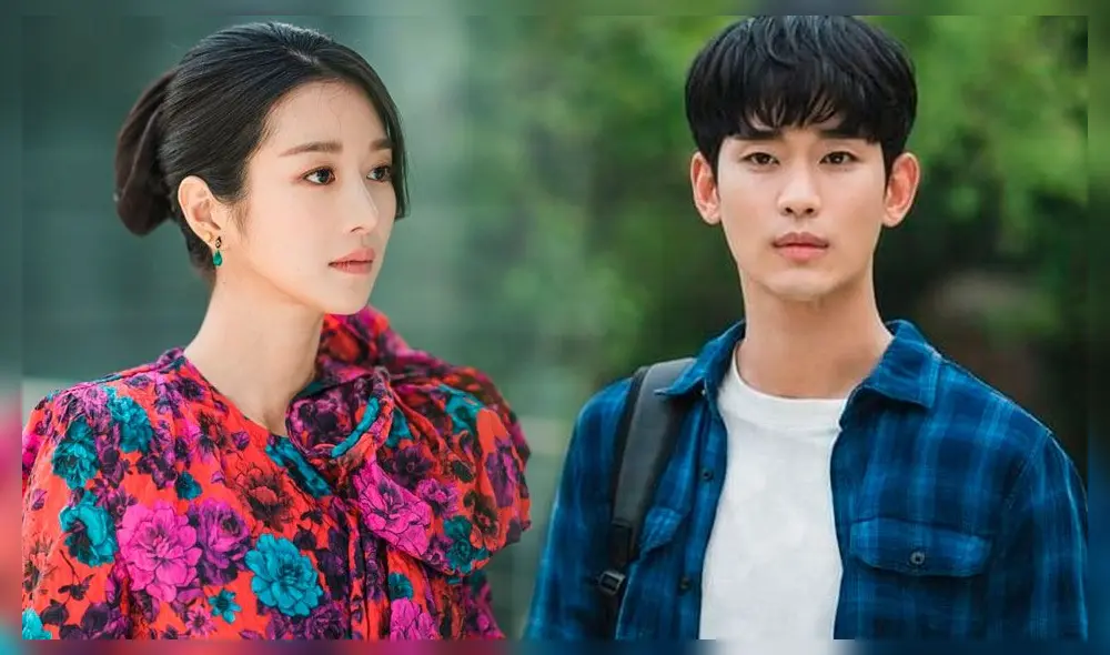 Kim Soo Hyun se muestra celoso del vestido de  Seo Ye Ji en detrás cámaras dorama Psycho but it's okay. Crédito: fotocomposición