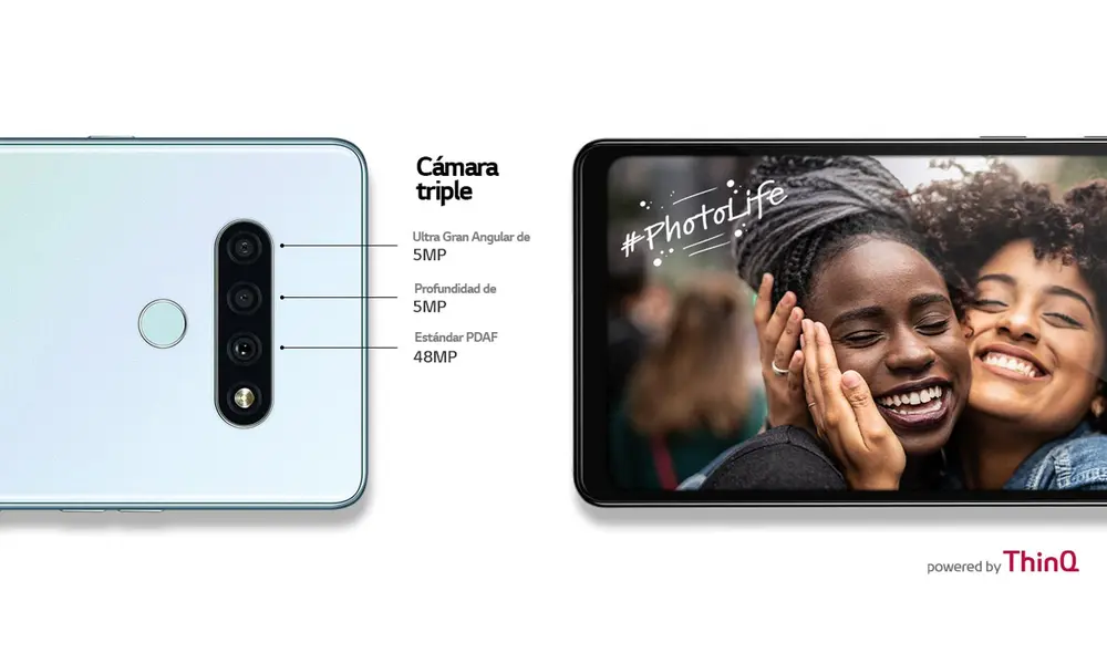 Sistema fotográfico del LG K71. | Foto: LG
