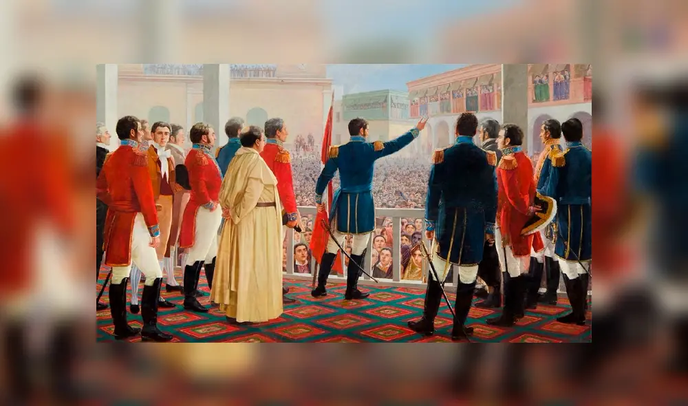 ¿Cómo fue la primera celebración de la independencia del Perú?