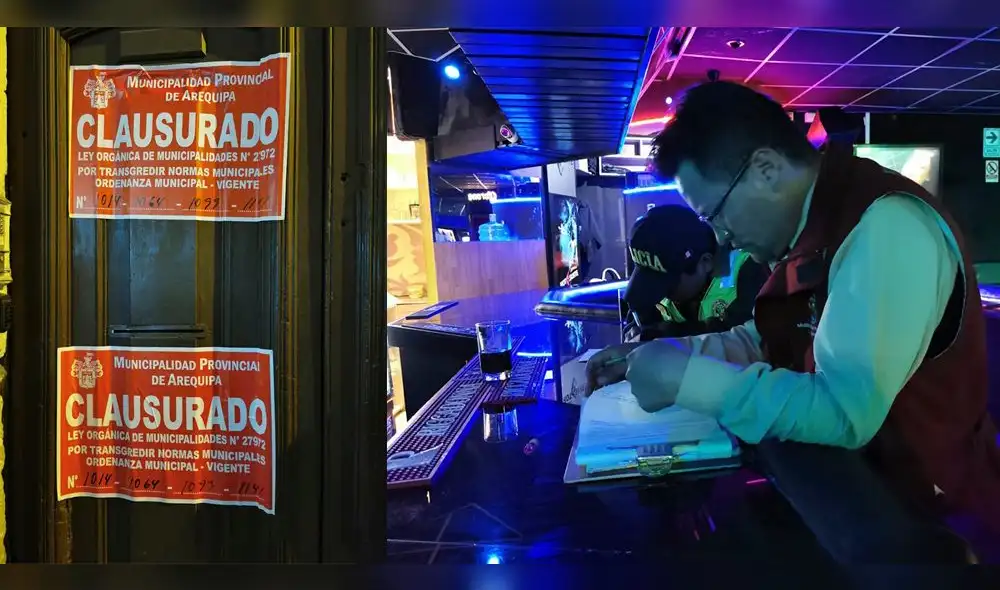 Más 200 locales nocturnos generan inseguridad en el centro de Arequipa Más 200 locales nocturnos generan inseguridad en el centro de Arequipa